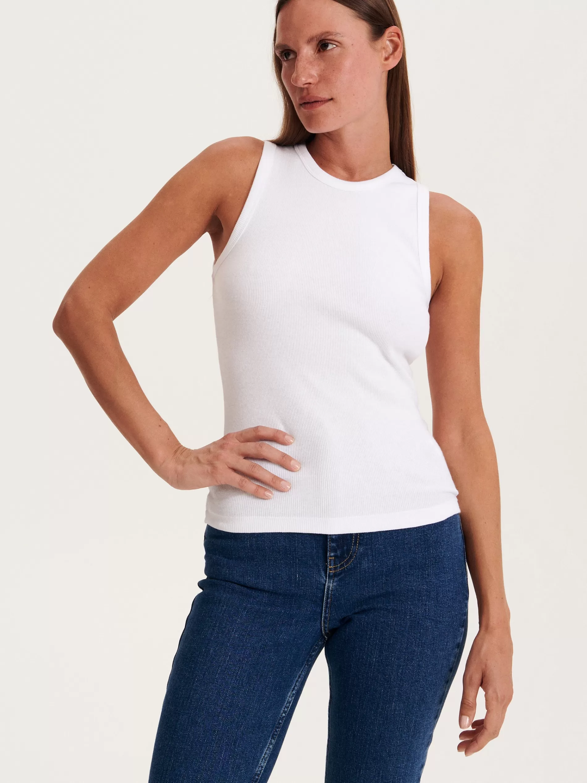 RESERVED Bawelniany Top