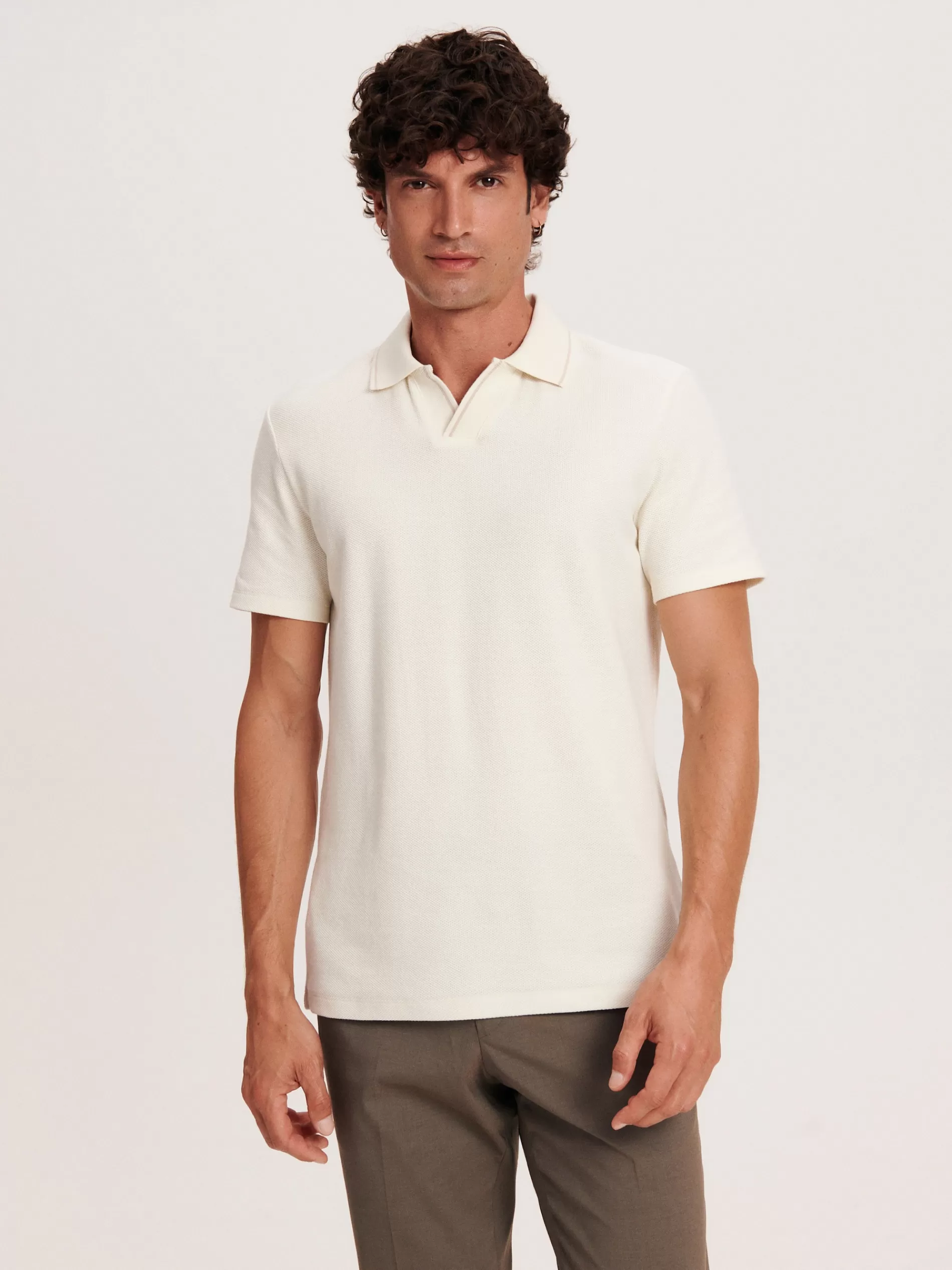 RESERVED Koszulka Polo Loose Fit